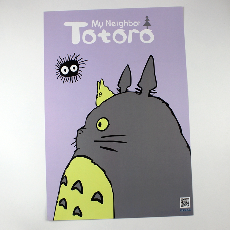 My Neighbor Totoro Hayao Miyazaki Series 8 áp phích Anime hoạt hình Nhật Bản xung quanh Dán tường hình nền dán tường sticker gấu trúc