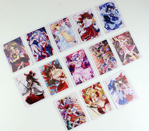 Dự án Oriental chơi thẻ phim hoạt hình Nhật Bản anime trò chơi ngoại vi Thẻ Thẻ sticker dễ thương