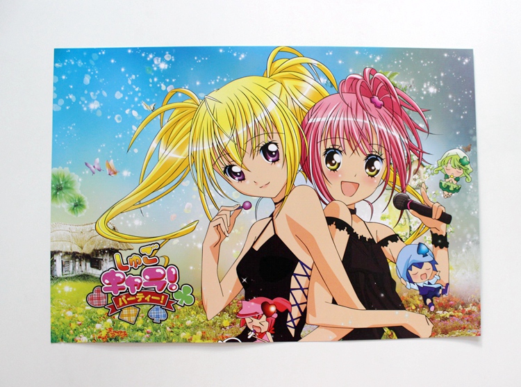 Shugo Chara Yameng Haibao Phim Hoạt Hình Hoạt Hình Hình Nền Bức Tranh Tường Tường Stickers Kids Room Dress Up hình dán nổi
