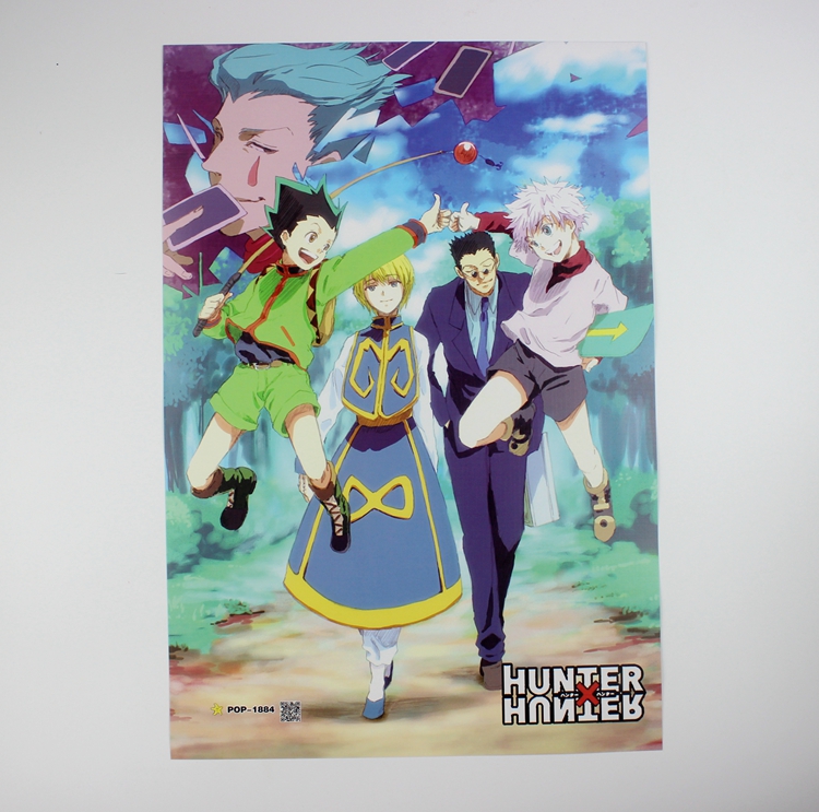 Hunter X Hunter Jay freecss poster gắn và tám phim hoạt hình hoạt hình dán tường ngoại vi khác COS nền bức tranh tường hình dán sticker dễ thương
