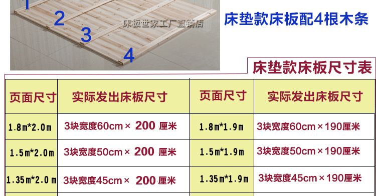 Đặc biệt 1,5 1,8 m boong gỗ nệm gấp eo boong boong linh sam có thể được tùy chỉnh tatami - Giường giường ngủ pallet