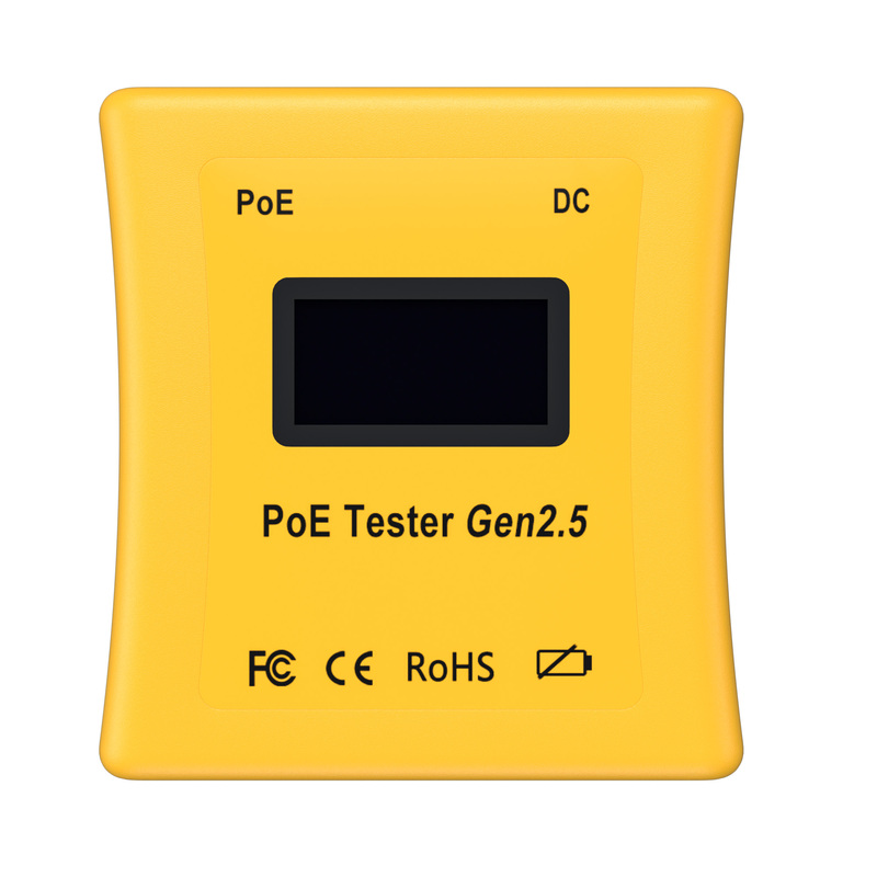 Poe Tester, Input Mode and Voltage Test Poe, Current, Power, Test Poe++