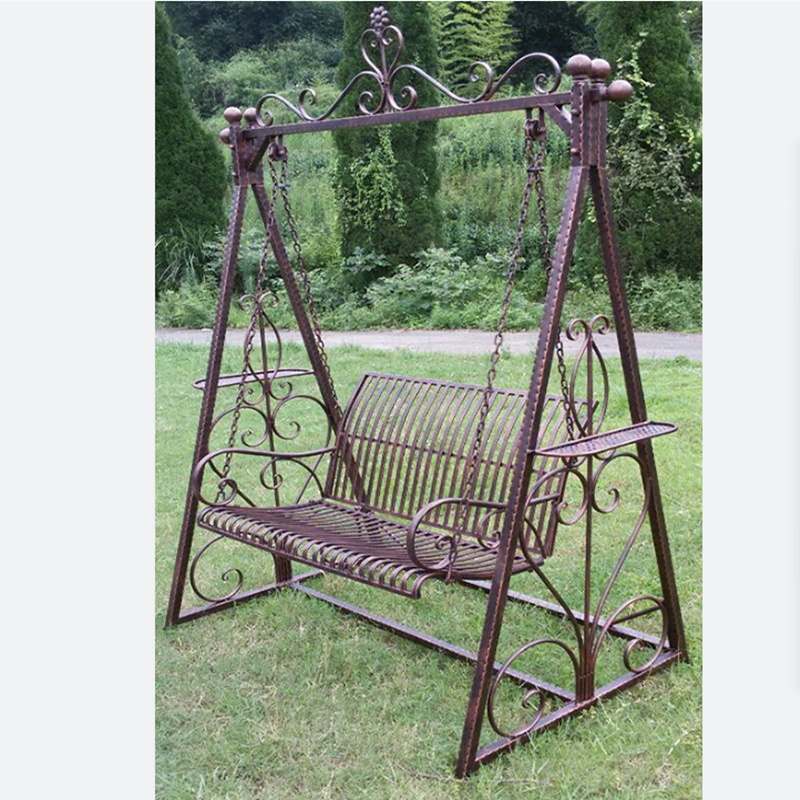 Courtyard Double Leisure Swing, Antique Bronze Garden Furniture, Indoor Rattan Rocking Chair, Wrought Iron Outdoor Hanging Chair, Available Courtyard Double Leisure Swing, Antique Bronze Garden Furniture, Indoor Rattan Rocking Chair, Wrought Iron Outdoor Hanging Chair, Available