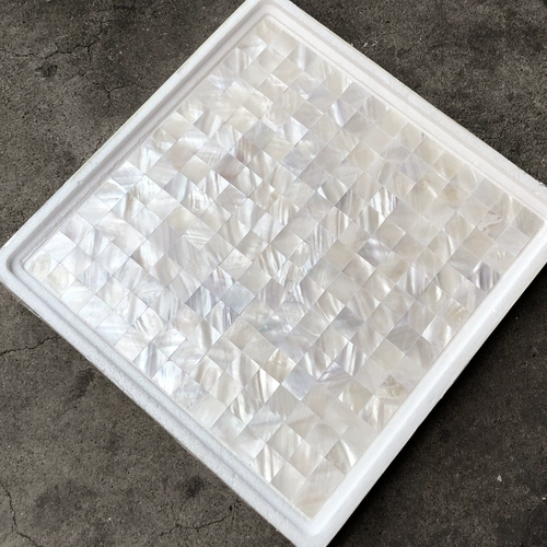 Белая раковина мозаичная плитка натуральная ванная комната для ванной пруды батон