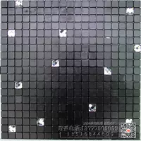 15 черных матовых + бриллиантов