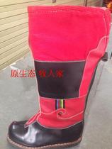 Ethnic minority boots Tibetan traditional boots Tibetan mens life clothing shoes Tibetan boots Mens traditional Tibetan boots