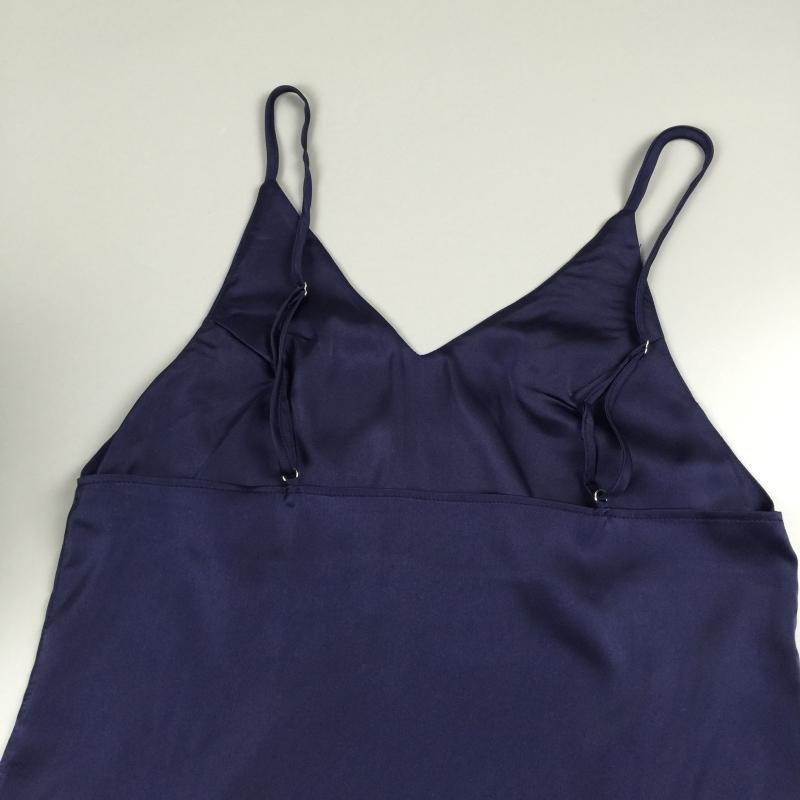 Váy ngủ cúp ngực gợi cảm ren nữ size lớn mùa đông backless Hàn Quốc phiên bản hè mỏng lụa V-cổ váy ngắn mùa thu dễ thương đầm nữ de thương