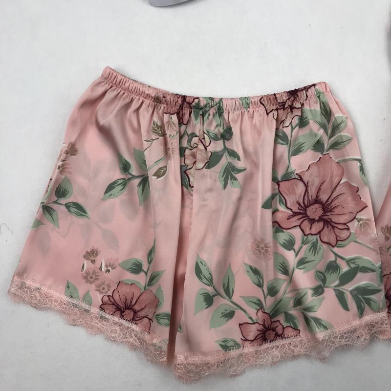 Của phụ nữ Đồ Ngủ Mùa Hè Mỏng Sexy Ren Halter Shorts Set In Lỏng Nhà Dịch Vụ của Phụ Nữ New Wearable