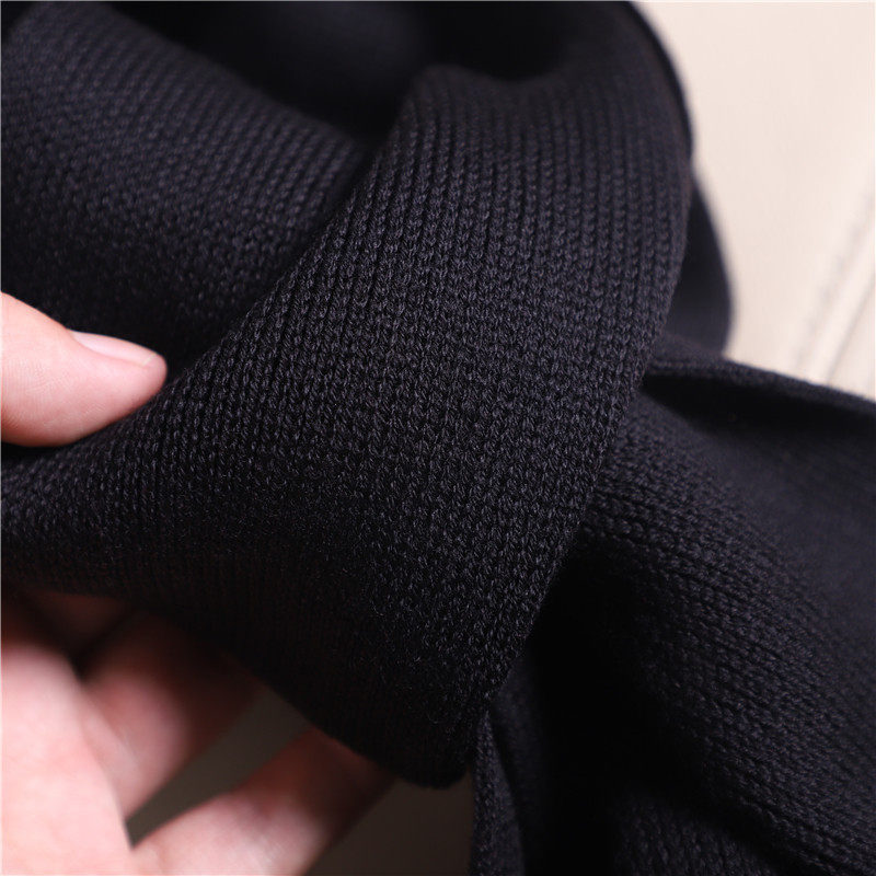 Foreign Trade Pastry Luxury Goods Business Pure Color Percentiles Early Cut Wool Warm Scarf Flow Su Walled Hair Thread Knit