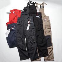 German quality heavy industry auto repair trousers multi-pocket functional work trousers wear-resistant and scratch-resistant overalls canvas