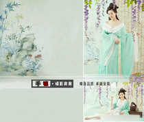 New photo studio plate womens square costume photo theme background photography photo background cloth wind sequence