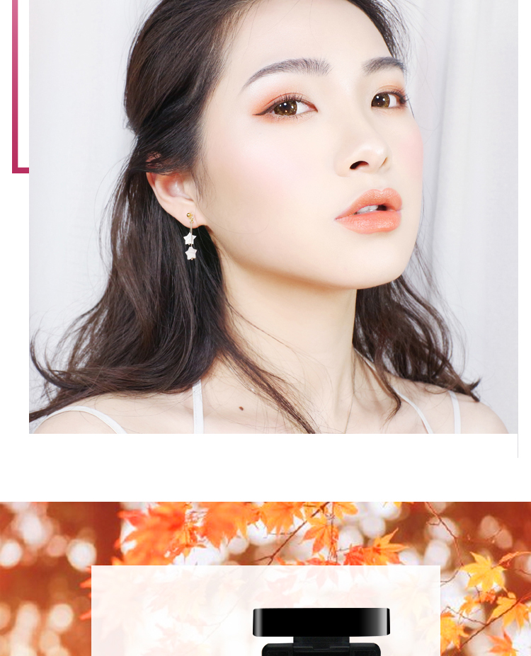 Đầu bàn chải nấm nhỏ lắc âm thanh với cùng một đôi mắt màu mắt khay mới bắt đầu trong cô gái siêu lửa mỹ phẩm bảng mắt romand