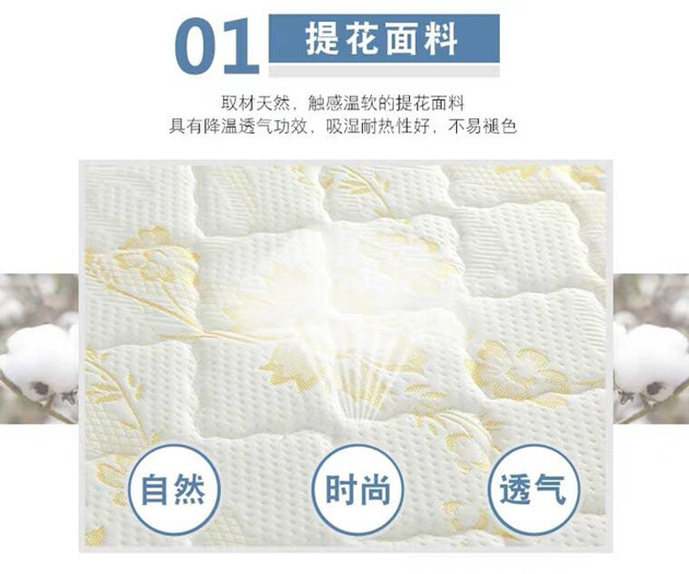 Trẻ em khảm nệm kép mùa hè và mùa đông ẩm thấm 1.5m1.8m2.0m ​​thể được tùy chỉnh 3E dừa bé cọ nệm - Nệm nệm foam