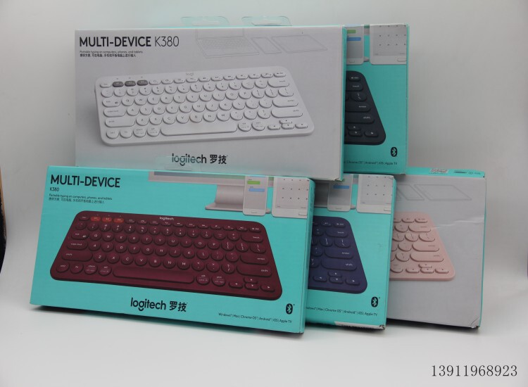 Brand New Logitech K380 Wireless Keyboard Bluetooth Silent Keyboard for Girls Suitable for iPad Apple Tablets Portable