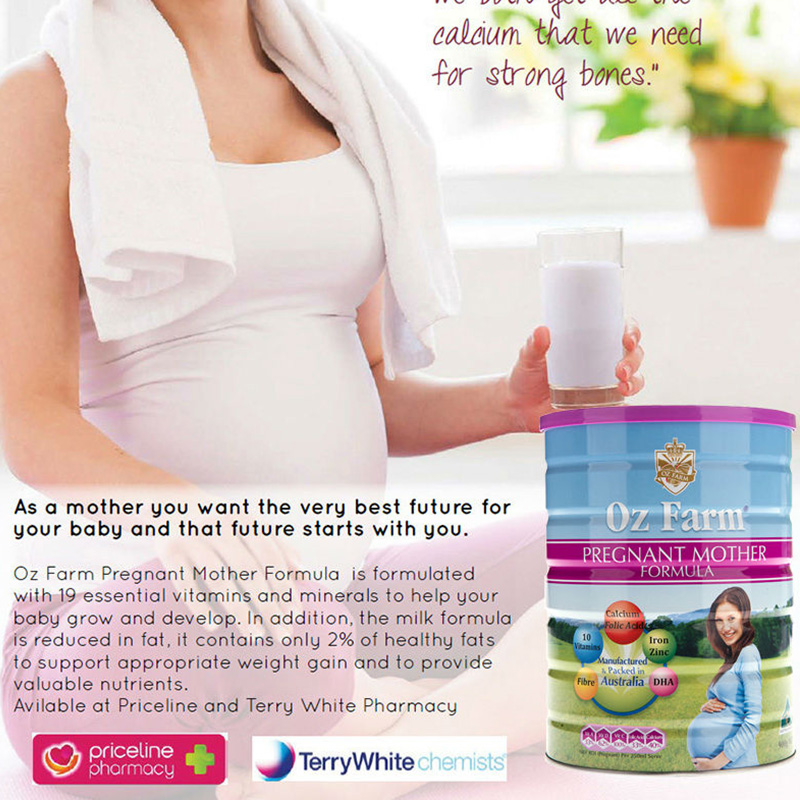 oz farm pregnant mother formula