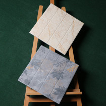 Shower room non-slip tile 400x400 toilet groove floor tile antique brick balcony toilet wear-resistant floor tiles