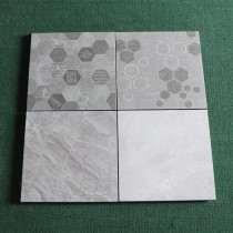 Toilet tile 300x300 balcony kitchen non-slip floor tiles antique brick toilet parquet gray floor tiles