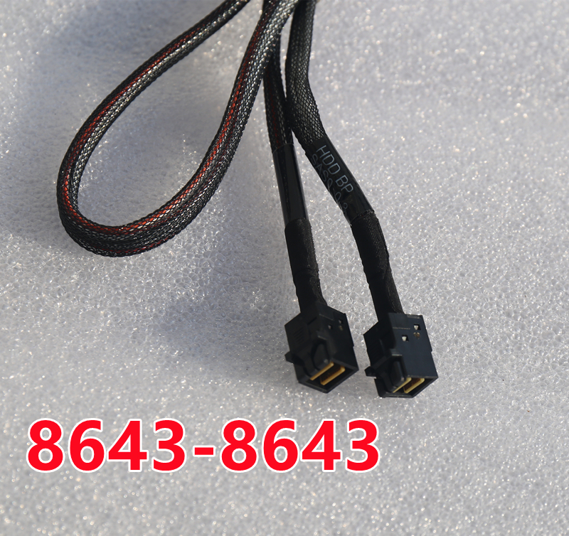 Original Sff-8643 Data Cable Mini Sas One-To-One Array Card Server Connection Cable 12Gbsas