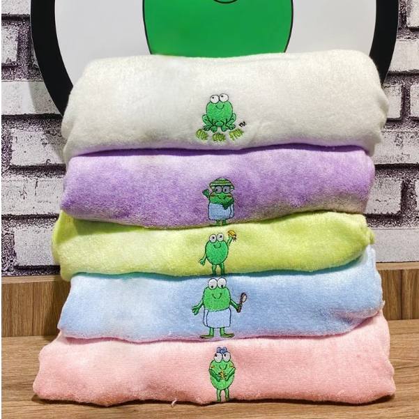 [in Stock, No Returns or Exchanges] Singapore Purchases Baa Baa Sheepz Secondary Line 100% Bamboo Cotton Bath Towel