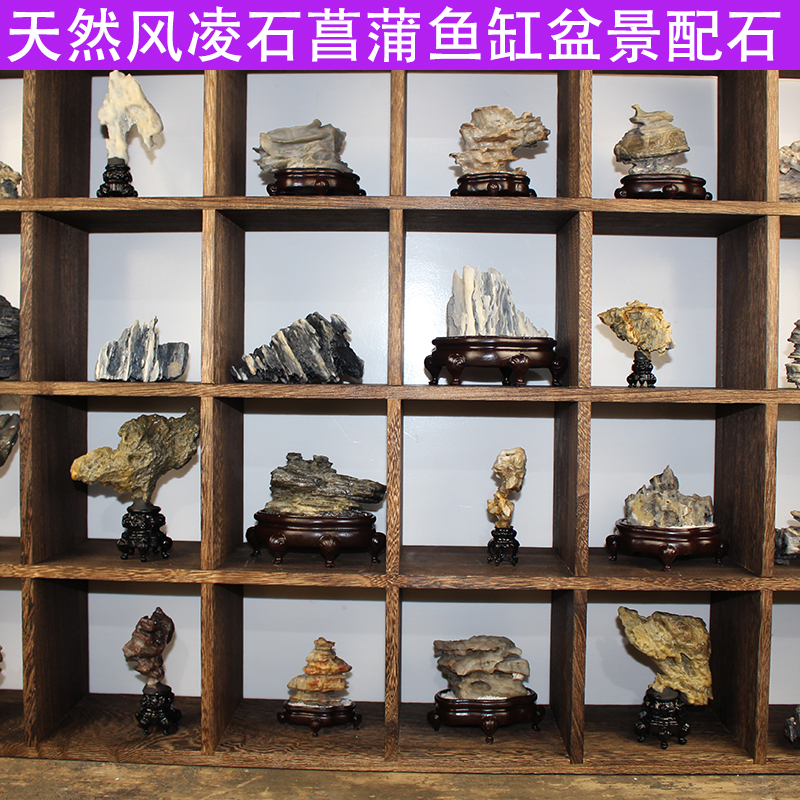 Natural Gobi Stone Linglite Stone Marnaut Taihu Taihu Stone Bottle Fake Granular Pot with Stone Molding Stone