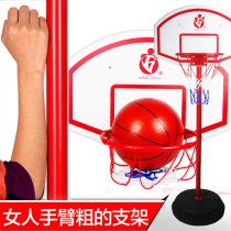 Support standard ball Lifting childrens basketball rack Youth indoor outdoor shooting ball frame toy 4-16 years old