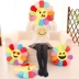 đệm Cartoon ass vòng đệm văn phòng ghế máy tính đệm pad dày dễ thương sinh viên phân sang trọng - Ghế đệm / đệm Sofa