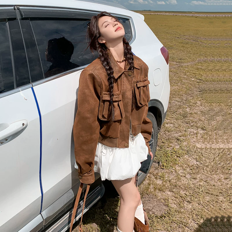 Вельветовая весенняя куртка, стиль высокого качества, для подростков, американский стиль