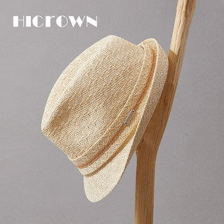 Summer Woven Straw Hat, Jazz Hat, Unisex, European and American Style, British Fashion, Sunshade, Sun Protection, Makes Face Look Smaller for Middle-Aged and Elderly People