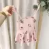 Quần áo trẻ em bùng nổ 2019 hè mới bé gái haha ​​Katy mèo dễ thương áo tắm đi biển gió biển - Đồ bơi trẻ em đồ bơi cho bé Đồ bơi trẻ em