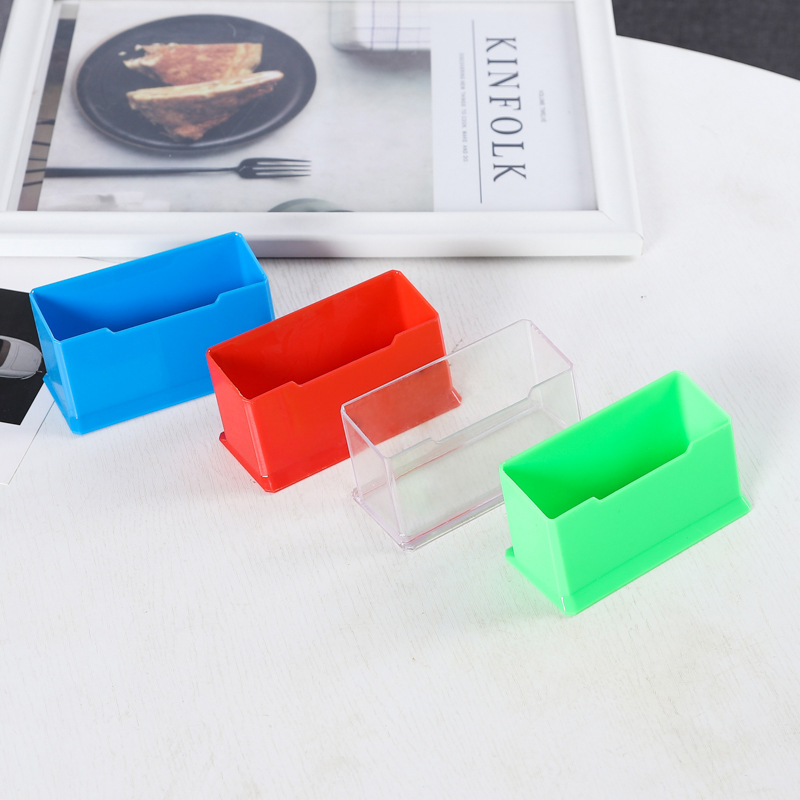Advertising Card Box manufacturers direct sales custom printed logo text QR Code Plastic Card Card Box