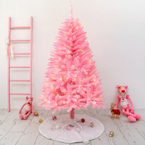 Christmas tree Nordic style hotel facade shopping mall window decoration Internet celebrity atmosphere romantic pink Christmas tree