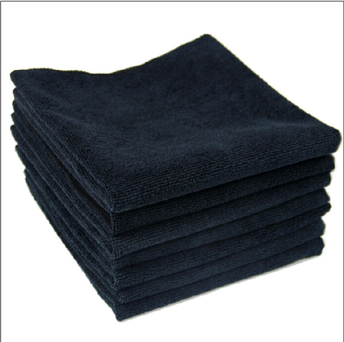 Mantanghong Microfiber Towel, Black Car Cleaning Towel, Hairdressing and Beauty Cleaning Towel, Soft and Absorbent, 20 Pieces, Free Shipping