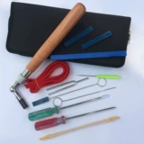 Пианино, комплект для ремонта, гаечный ключ, сумка с петлей на руку, 13 шт