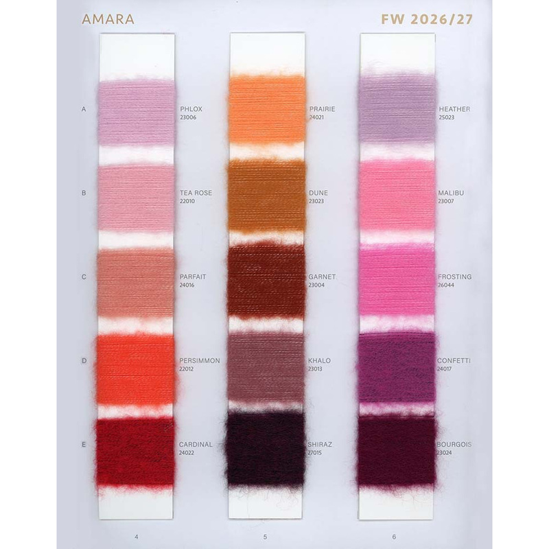Herbalife Amara Brushed Yarn 75% Cashmere 25% White Factory Silk 12 Count Wool Sweater Wool