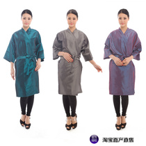  Printed logo customized professional hair surrounding cloth beauty SPA guest robe hair cutting customer service haircut kimono