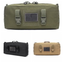 Outdoor large sundry storage bag waterproof tactical accessories sports waist bag molle accessory medical bag