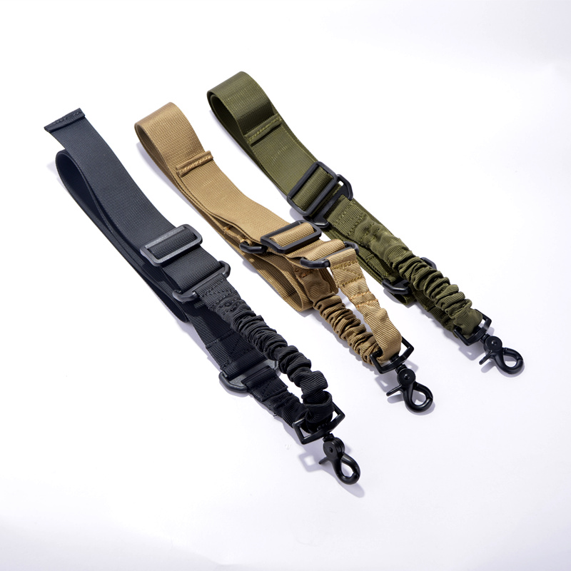 Suction bullet gun CS tactical belt baby bag lanyard safety rope multi-function task rope single and double point accessories change