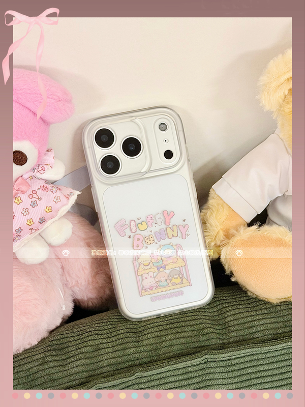 【New Plush Bunny】Chunxing Puff Original Single-Layer Matte Fine Hole Soft Shell Small Salt Ba Iphone17 Apple16Pro Case Camera Key Anti-Drop Phone Case Cute Girlfriend Gift 【New Plush Bunny】Chunxing Puff Original Single-Layer Matte Fine Hole Soft Shell Small Salt Ba Iphone17 Apple16Pro Case Camera Key Anti-Drop Phone Case Cute Girlfriend Gift