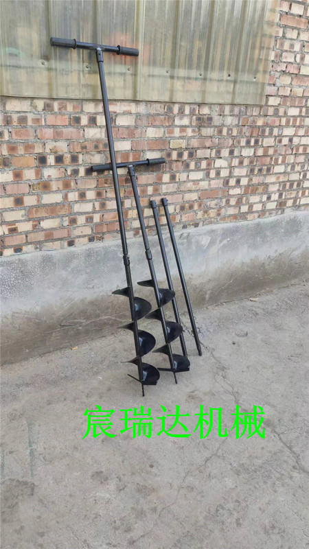 Manual Pile Hole Digger for Manual Excavation of Pile Holes, Mud Removal, Sectioning, Connecting, Cleaning Pile Core Soil, and Geological Sampling