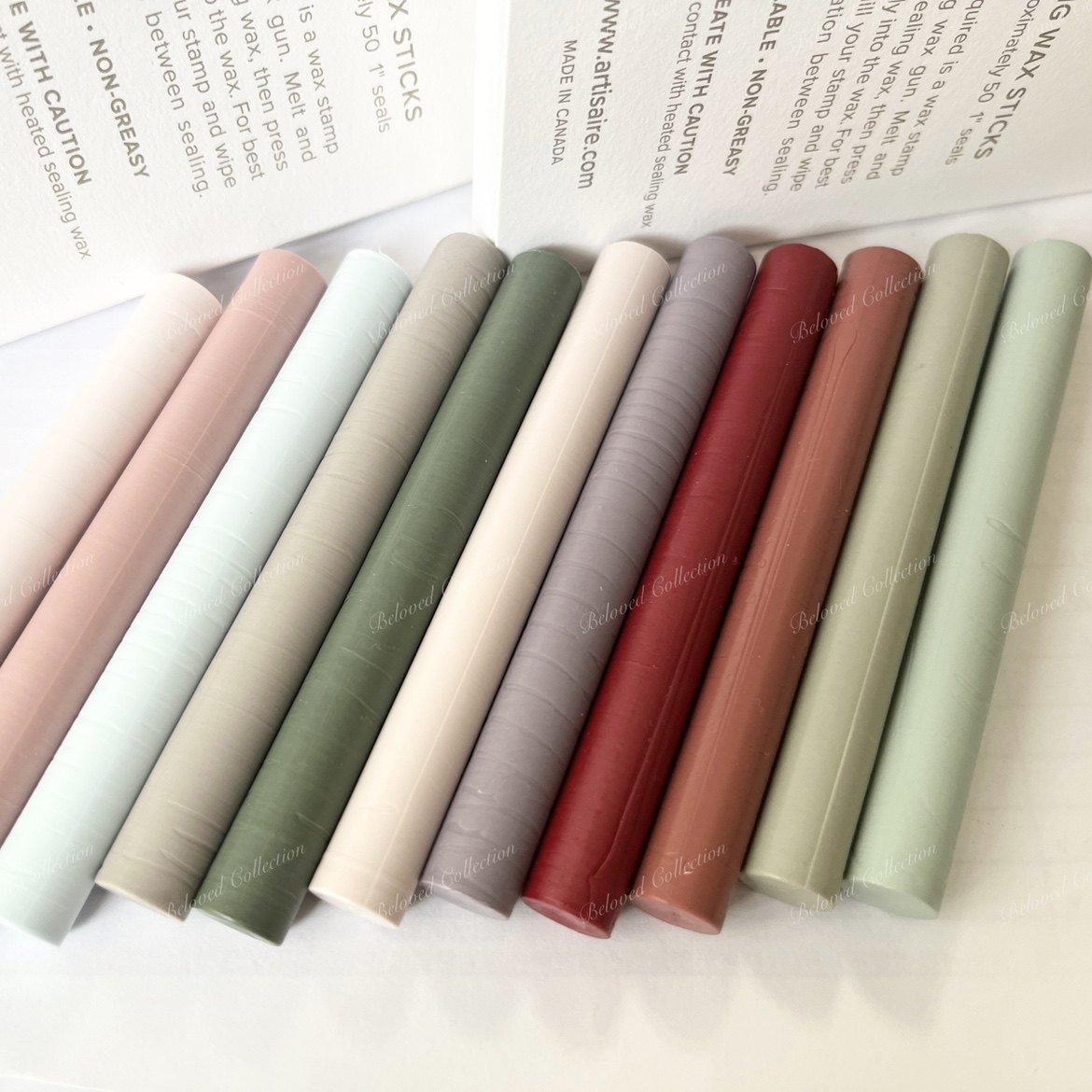 (Double twelve) Canadian Artisaire crafted fire lacquer seal wax stick single-branch price-Taobao