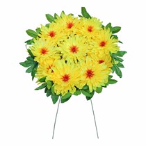 Simulation Flower Chrysanthemum Sweep Tombs Flower flowers Flowers Clear Flowers Fake Flowers Upper Graves Flower Support Flowers Ring Lingo to decorate flowers and flowers