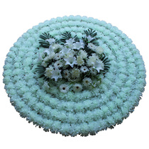 Manufacturers direct simulation of simulation of wreath funeral decoration flower cemetery sacrifice to mourn and put flowers