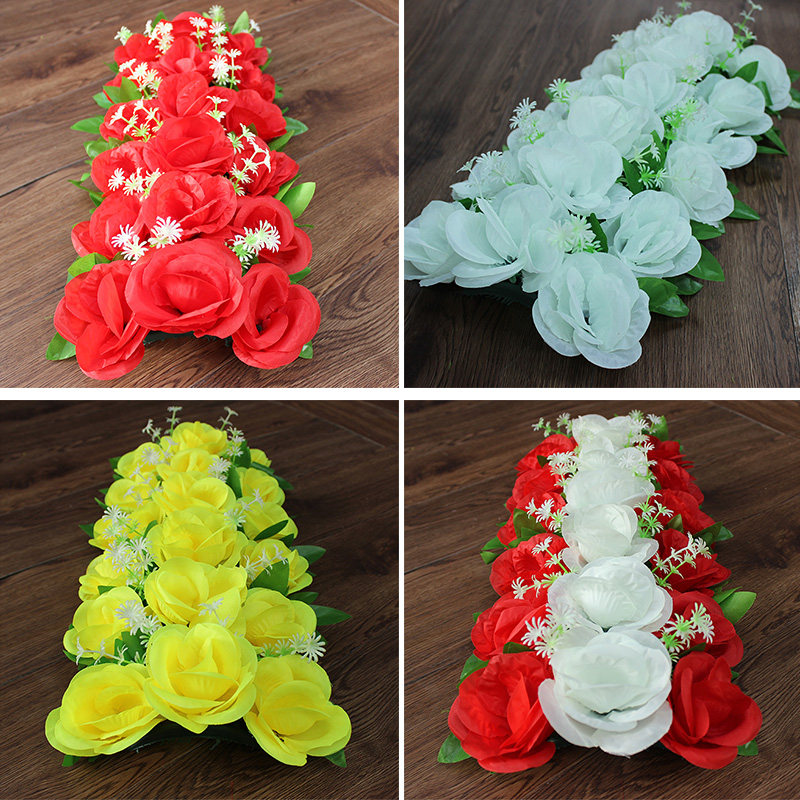 Emulated flower roses bouquet Flowers Fake Flowers electronic wreath Adorned Flowers arches Flower Arches Placed of Flower Flowers Columns