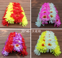 Chrysanthemum Platoon of flowers Flowers Clear Flowers Fake Flowers Sweep Tombs VEHICULAR ELECTRONIC WREATH DECORATION FLOWERS ARCHES FLOWERS COLUMNS PLACED PLATOON FLOWERS