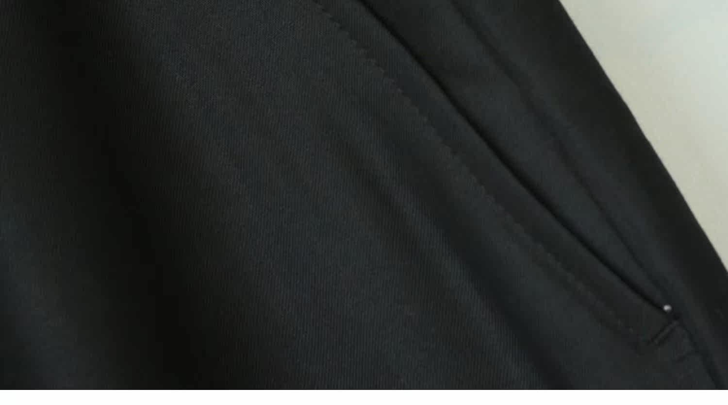 Тонкие шерстяные штаны, повседневные брюки, свободный прямой крой 