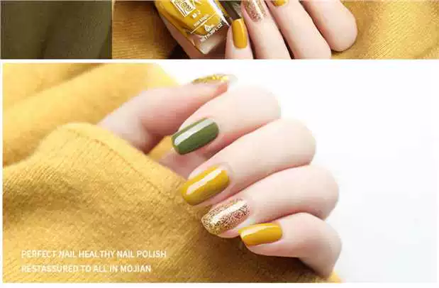 Magic Point Nail Set Set Có thể bóc vỏ không độc hại, có thể xé một bộ móng tay kết hợp lâu dài cho bà bầu trẻ em tiên sinh - Sơn móng tay / Móng tay và móng chân