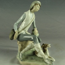 Royal Lion Castle Western antiques 70s original Spanish elegant porcelain doll European Antiques Western Antiques