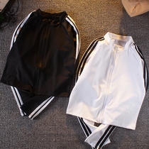 Net red slim sports jacket women quick-dry breathable zipper running long sleeve tight fitness jacket yoga jacket