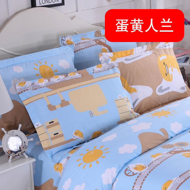 Aijia nhà dệt may cotton đặc biệt in phim hoạt hình gối bông gối túi bảo vệ gối bìa multi-hoa tùy chọn