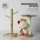 Fortune Cat Cat+рама чашки тыквы